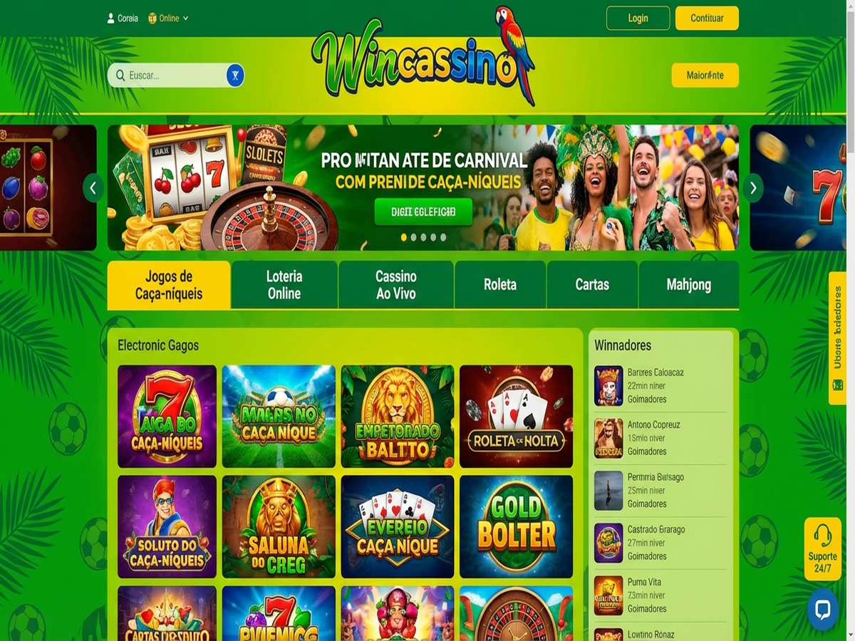 Screenshot 1 wincassino